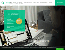 Tablet Screenshot of hotelnetsolutions.de